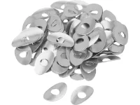 Sapim Nippel-Unterlegscheiben oval groß - 100 Stück Sapim Nippel-Unterlegscheiben oval groß - 100 Stück