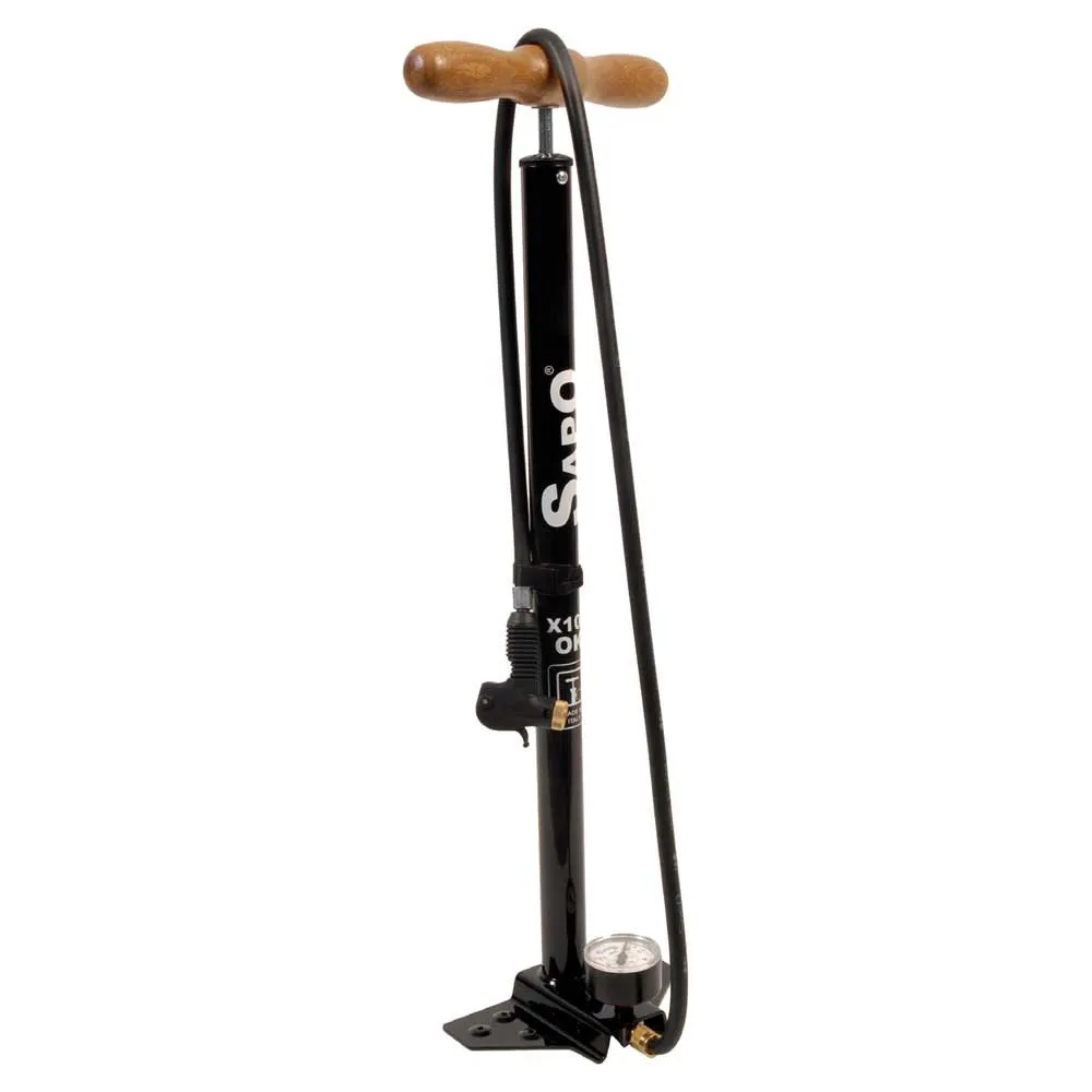 Sapo X102 Ok Manometer Standpumpe, Black, 180psi Sapo X102 Ok Manometer Standpumpe, Black, 180psi