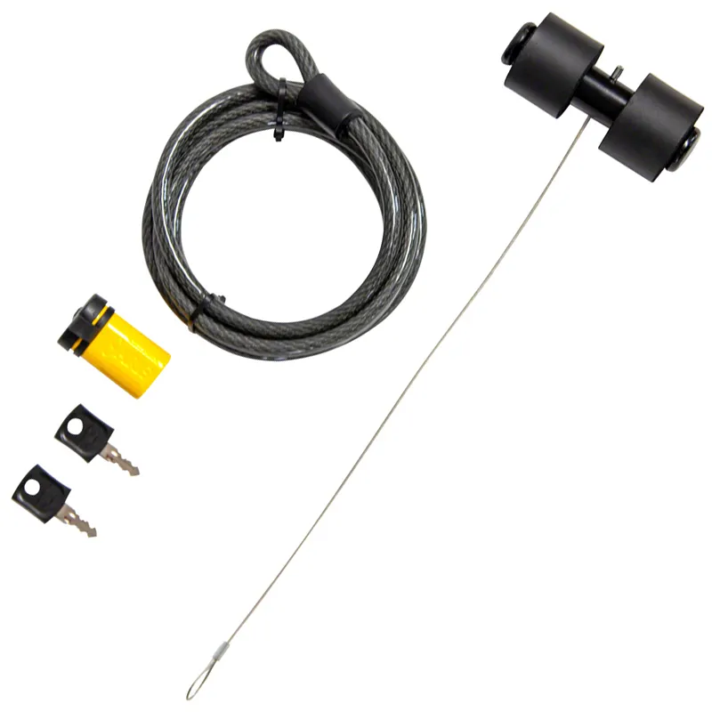Saris Kabelschloss für Fahrradträger Trunk Rack Lock Unisex, schwarz, TU Saris Kabelschloss für Fahrradträger Trunk Rack Lock Unisex, schwarz, TU