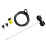Saris Trunk Rack Vorhängeschloss, Black, One Size