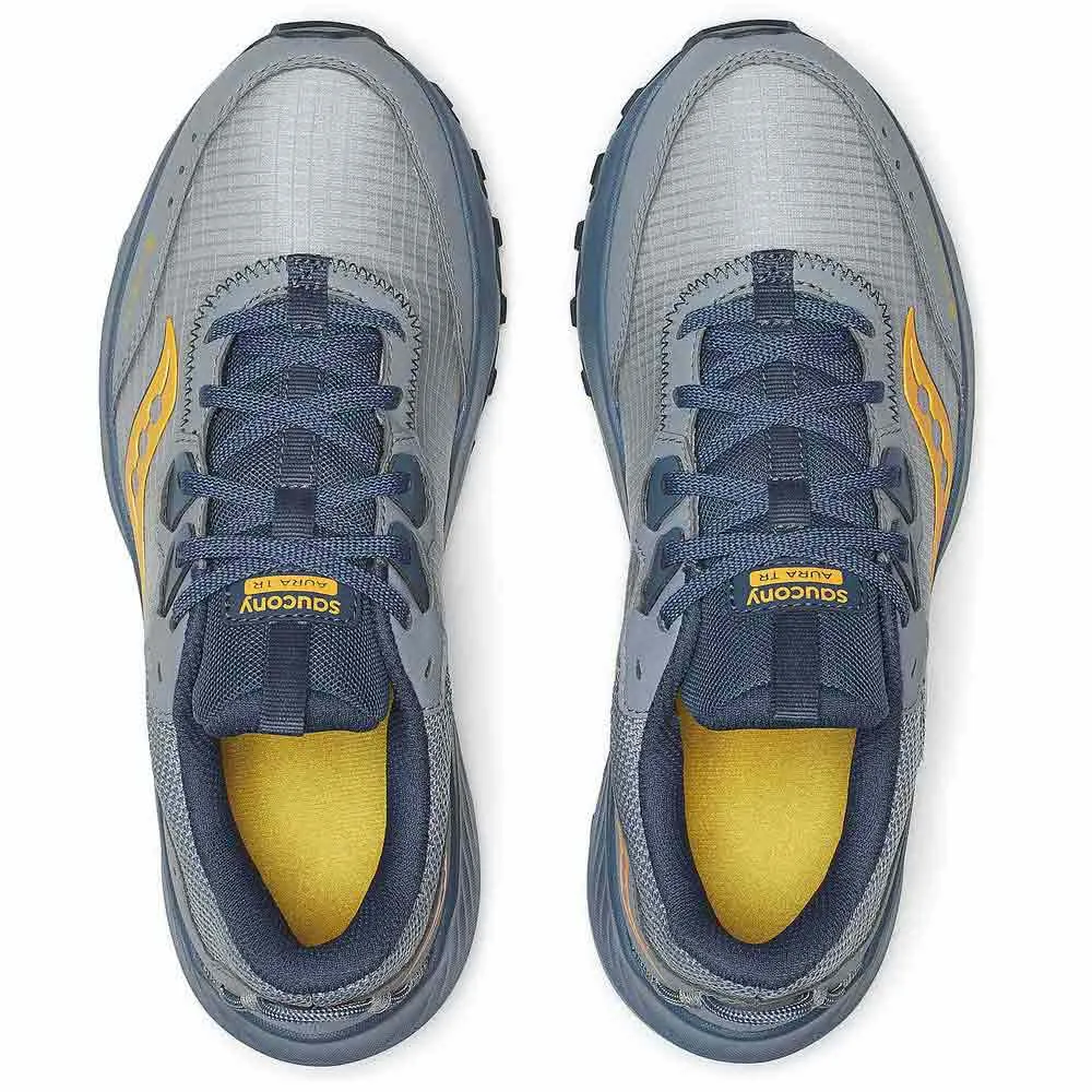 Saucony Aura Tr Goretex Trailrunning-schuhe female, Flint / peel