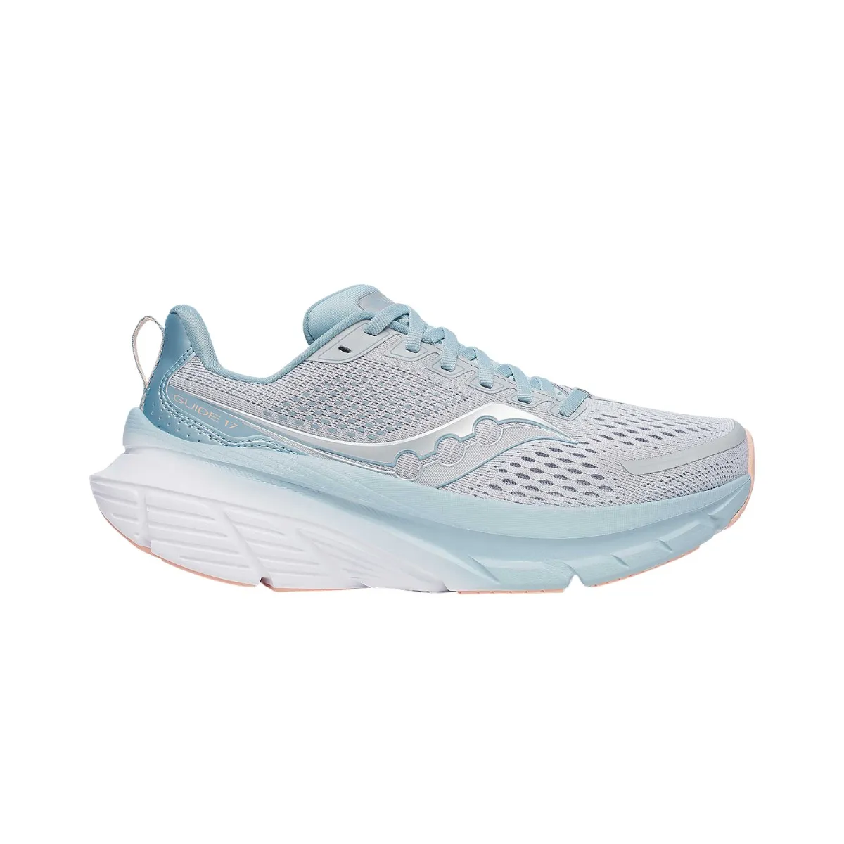 Saucony Guide 17 Damenschuh, Hellblauer