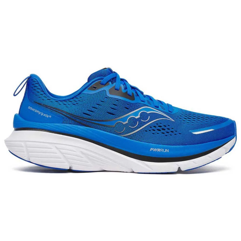 Saucony Guide 18 Laufschuhe Refurbished male, Skydiver / black