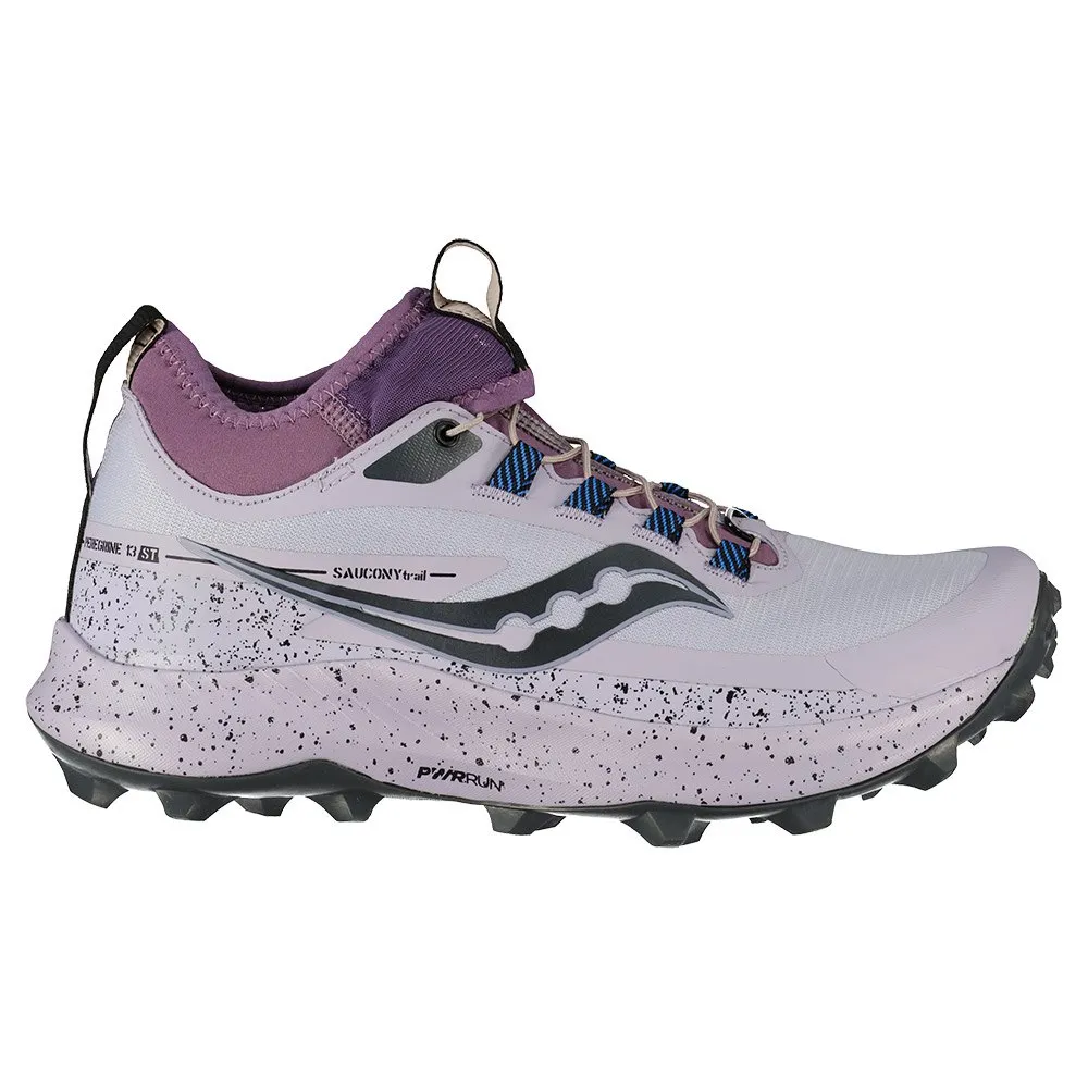 Saucony Peregrine 13 St Trailrunning-schuhe female, Mauve / shadow Saucony Peregrine 13 St Trailrunning-schuhe female, Mauve / shadow