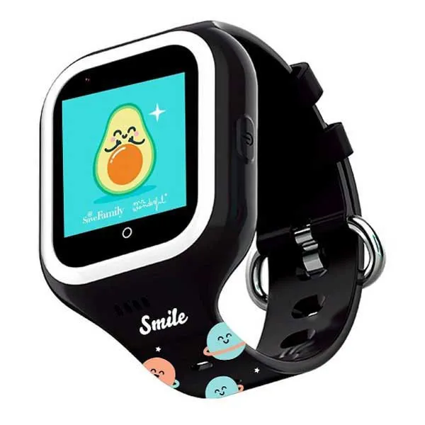 Savefamily Ionic Plus 4g Sf-rin4g Smartwatch, Black Savefamily Ionic Plus 4g Sf-rin4g Smartwatch, Black