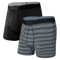 Saxx Underwear Quest Brief Fly Boxershorts 2 Einheiten Saxx Underwear Quest Brief Fly Boxershorts 2 Einheiten