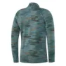 Saxx Underwear Viewfinder Langarm-baselayer, Blue up in smoke camo