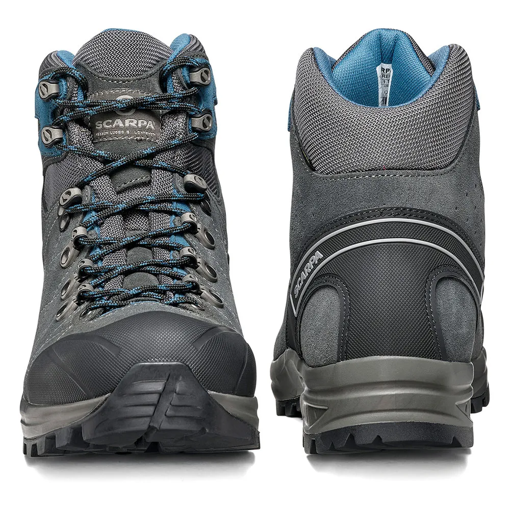 Scarpa Kailash Trek Gtx Tn Biometric Bergsteigerschuhe, Shark / grey / lake blue