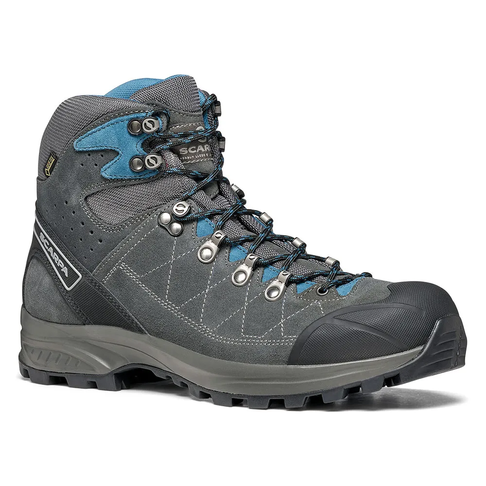 Scarpa Kailash Trek Gtx Tn Biometric Bergsteigerschuhe, Shark / grey / lake blue