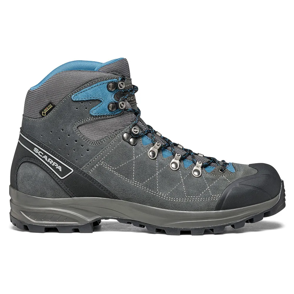 Scarpa Kailash Trek Gtx Tn Biometric Bergsteigerschuhe, Shark / grey / lake blue