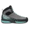 Mid grey / aqua