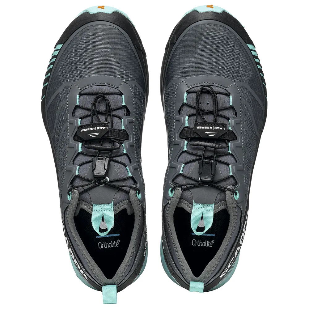 Scarpa Ribelle Run Gtx Trailrunning-schuhe female, Anthracite / blue turquoise Scarpa Ribelle Run Gtx Trailrunning-schuhe female, Anthracite / blue turquoise