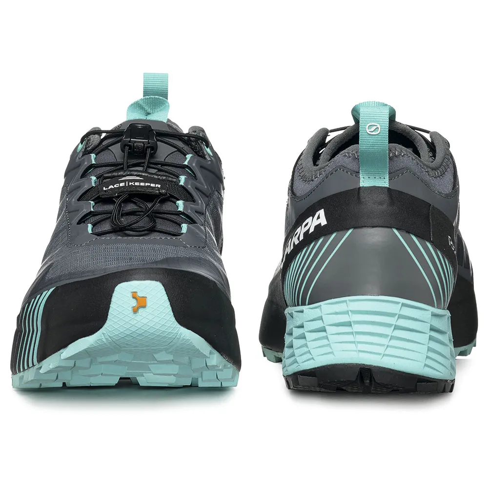 Scarpa Ribelle Run Gtx Trailrunning-schuhe female, Anthracite / blue turquoise Scarpa Ribelle Run Gtx Trailrunning-schuhe female, Anthracite / blue turquoise