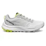 White / lime green