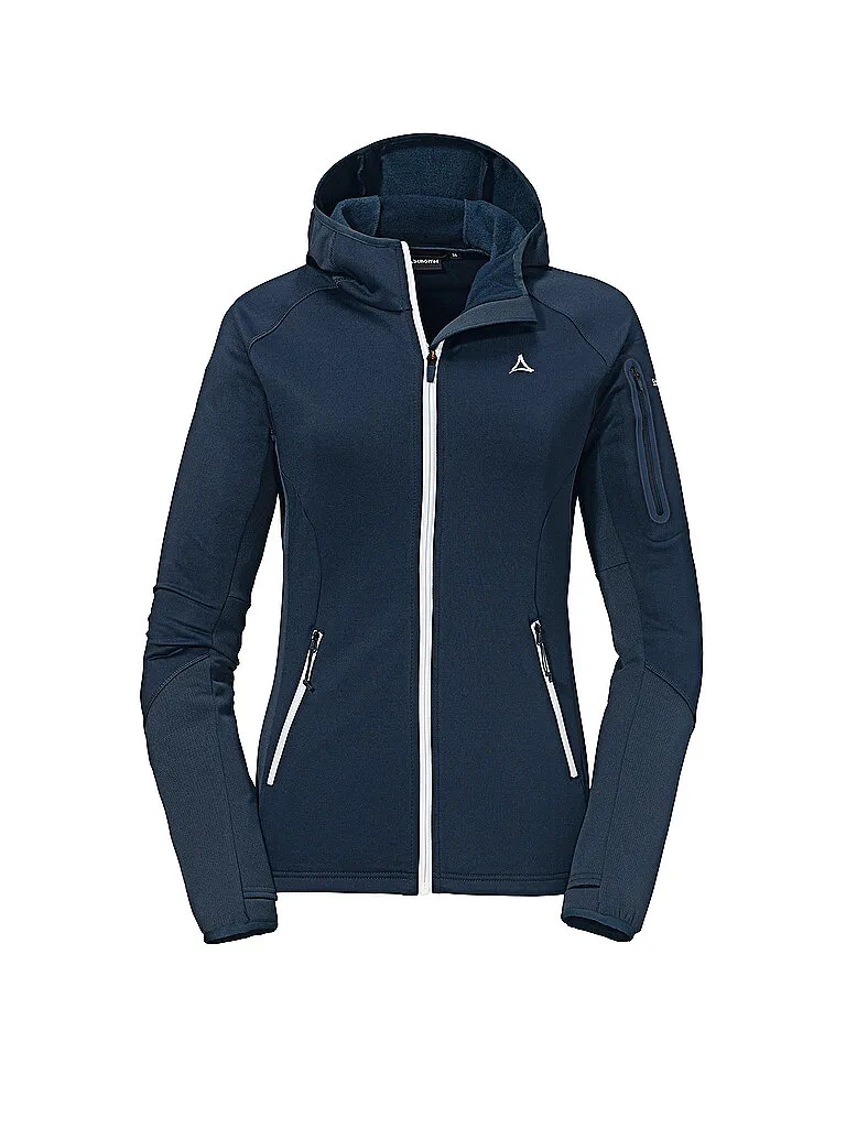 Schöffel Damen Fleecejacke Lodron L Hoodie Schöffel Damen Fleecejacke Lodron L Hoodie