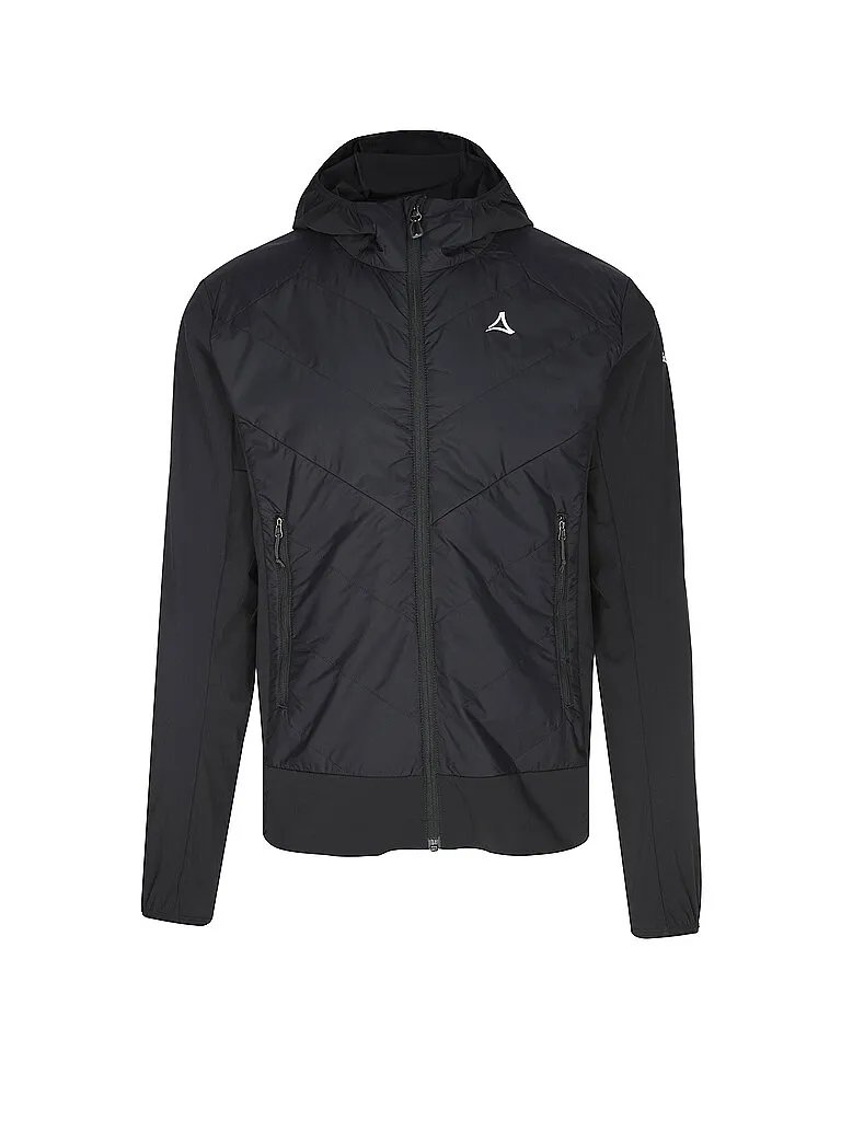 Schöffel Herren Hybridjacke Blaueis Hoodie