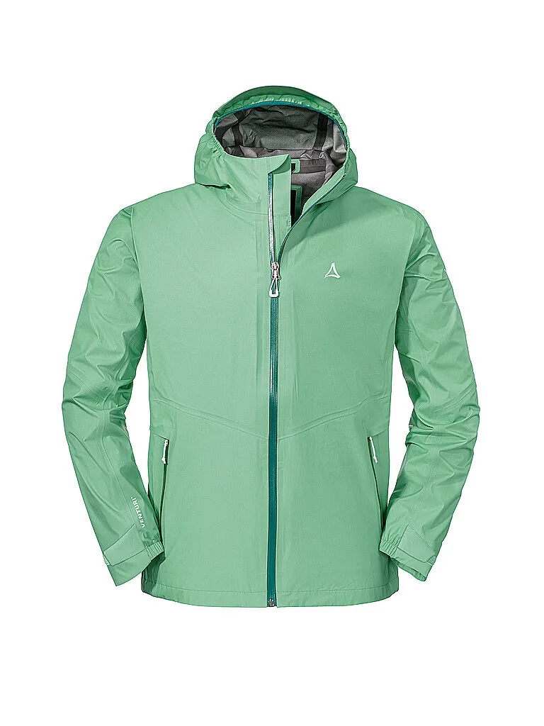 Schöffel Herren Wanderjacke Ryten M 3L Hoodie, Mint Schöffel Herren Wanderjacke Ryten M 3L Hoodie, Mint