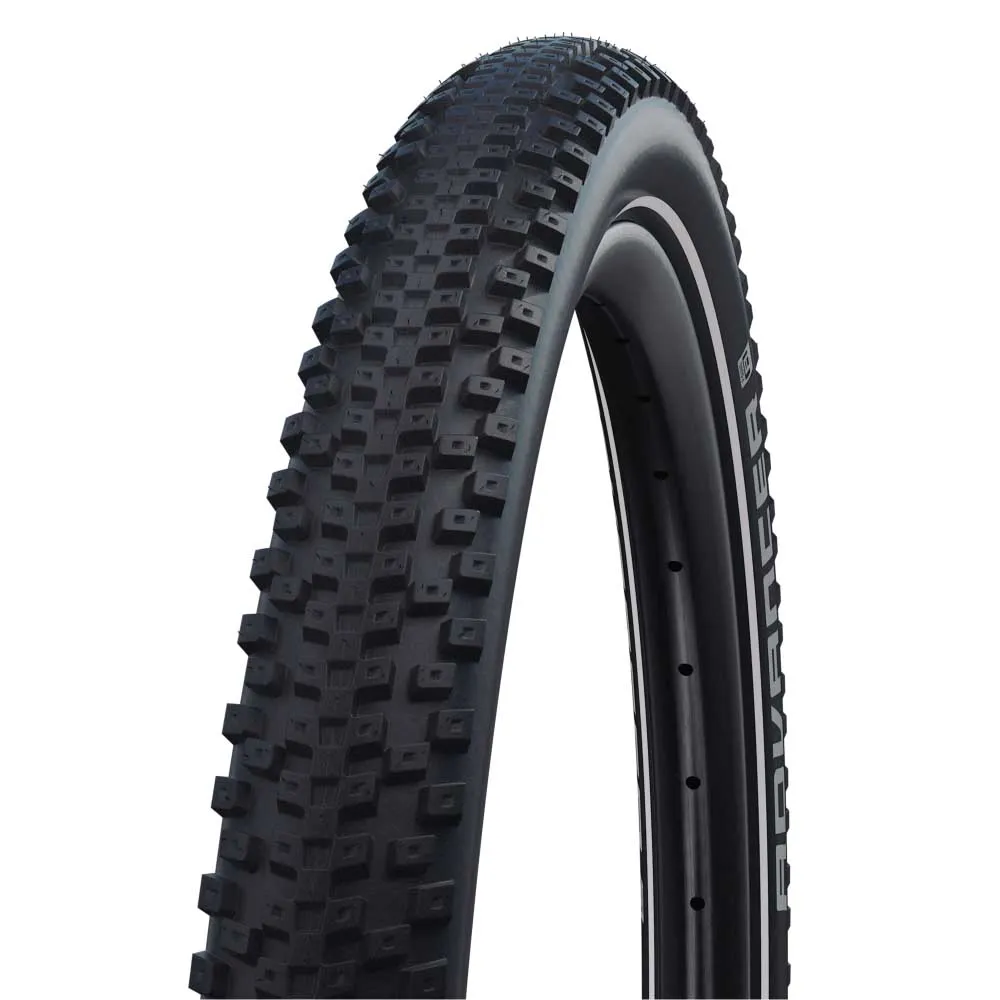 Schwalbe Advanced Hybrid Punctureguard Green Compound 29´´ X 2.35 Steifer Mtb-reifen, Black / reflex, 29" x 2.35