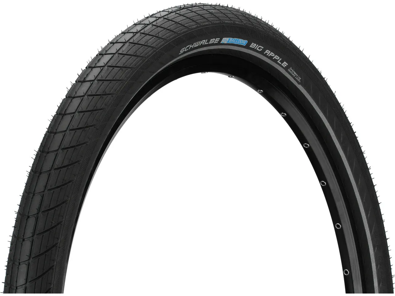 Schwalbe Big Apple Performance 28" Drahtreifen Schwalbe Big Apple Performance 28" Drahtreifen