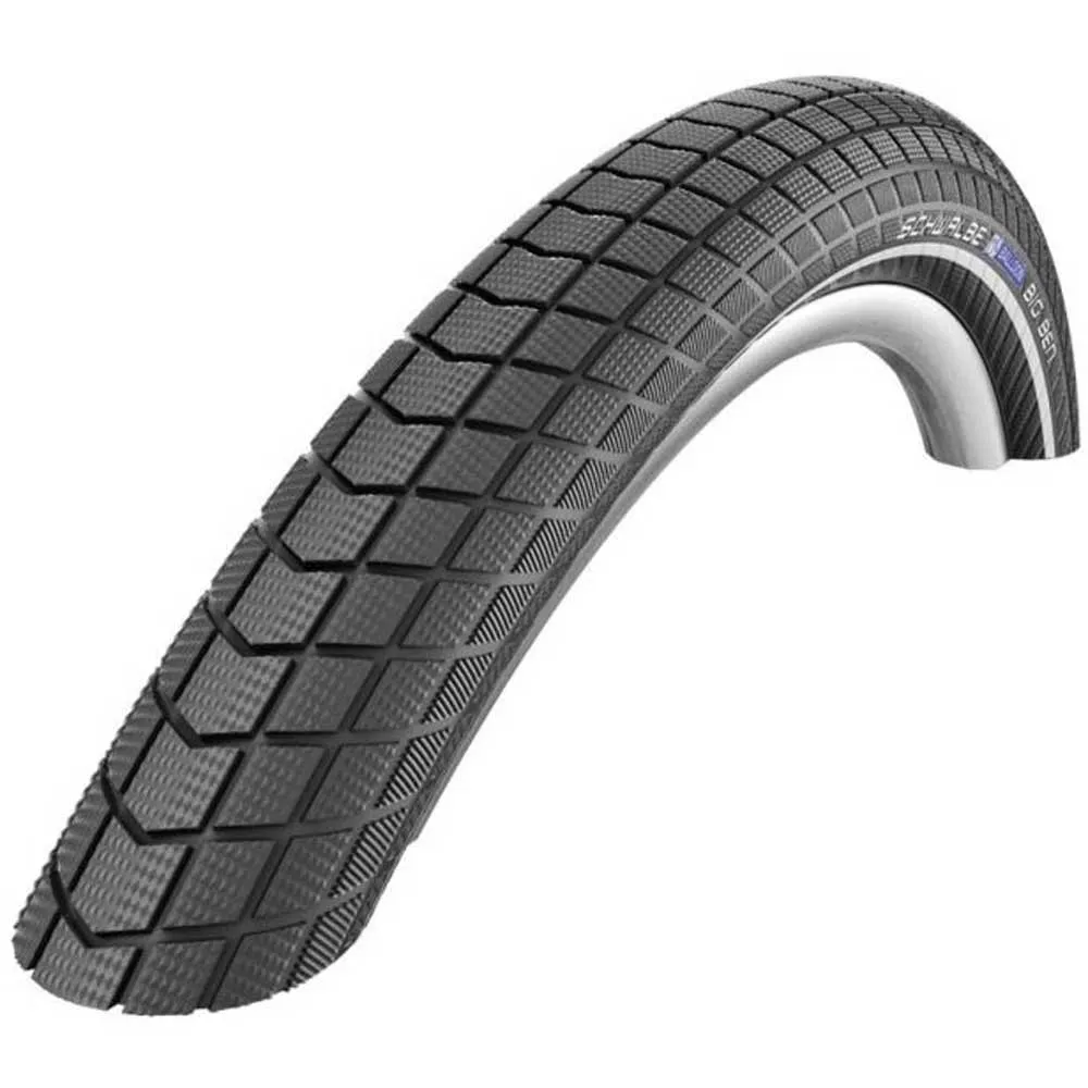 Schwalbe Big Benhs439 Raceguard 20´´ X 2.15 Steifer Urbanreifen, Black reflex, 20" x 2.15 Schwalbe Big Benhs439 Raceguard 20´´ X 2.15 Steifer Urbanreifen, Black reflex, 20" x 2.15
