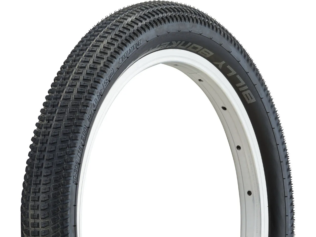 Schwalbe Billy Bonkers Performance ADDIX 16" Drahtreifen, Schwarz, 16 x 2.0 Schwalbe Billy Bonkers Performance ADDIX 16" Drahtreifen, Schwarz, 16 x 2.0