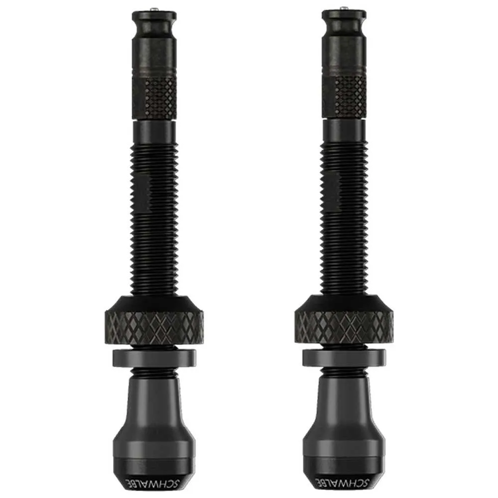 Schwalbe Clik Valve Tubeless Ventile SCV, Black, One Size Schwalbe Clik Valve Tubeless Ventile SCV, Black, One Size