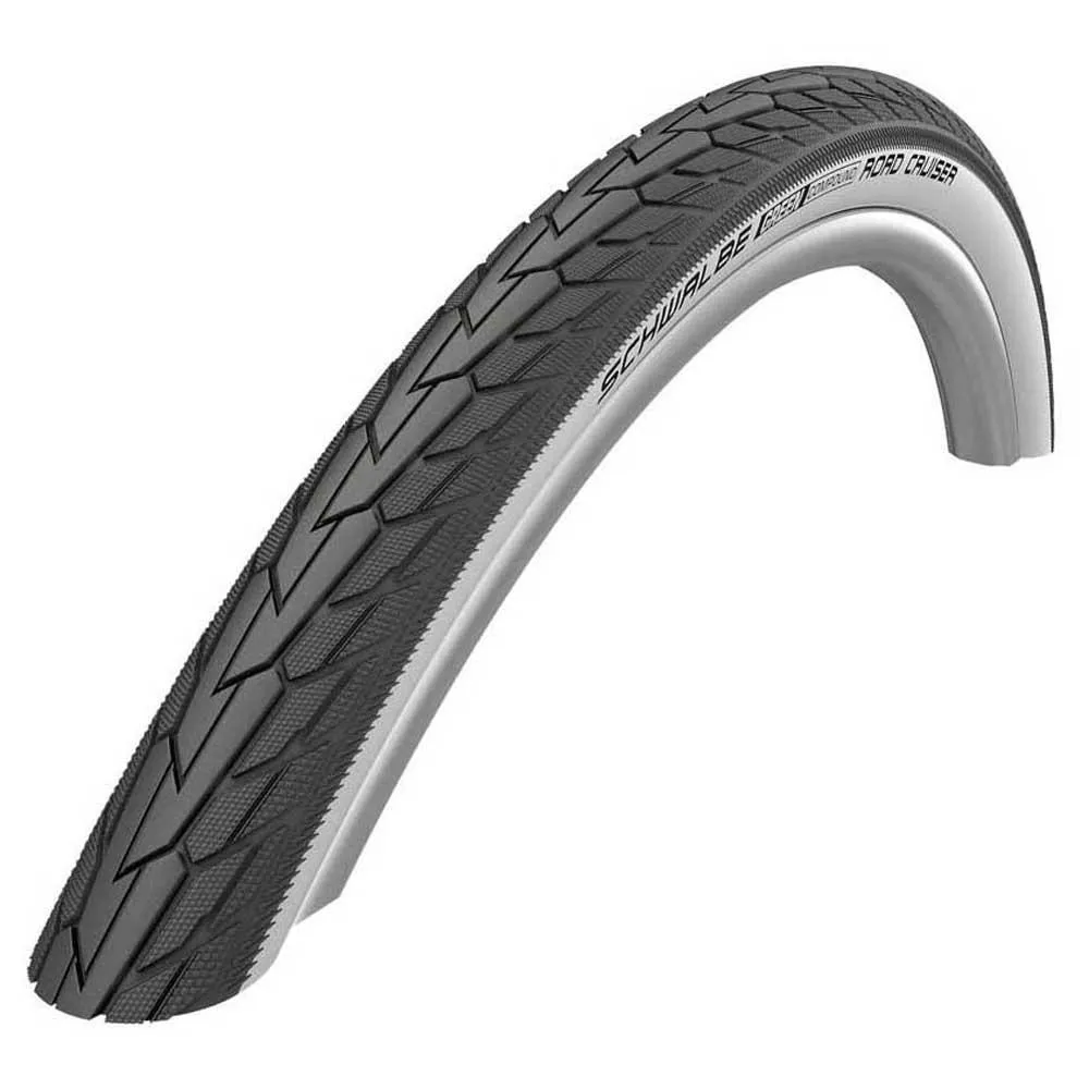 Schwalbe Cruiser Active K-guard Green Compound 28´´ X 42 Steifer Urbanreifen, Whitewall, 28" x 42 Schwalbe Cruiser Active K-guard Green Compound 28´´ X 42 Steifer Urbanreifen, Whitewall, 28" x 42