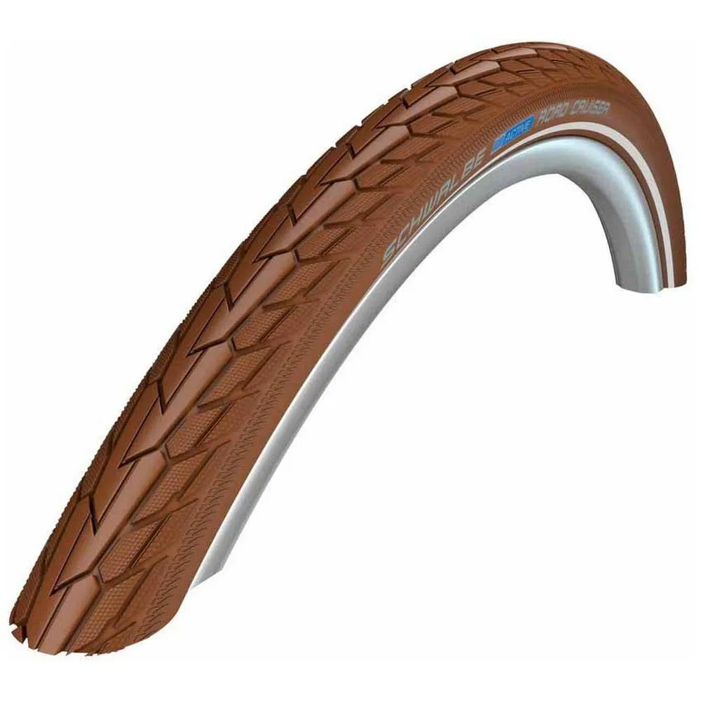 Schwalbe Cruiser Hs484 Wired Sbc 28´´ X 42 Steifer Urbanreifen, Brown, 28" x 42