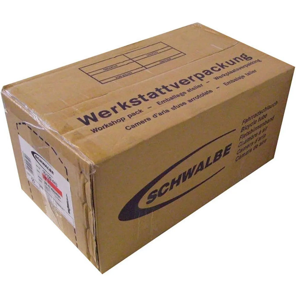 Schwalbe Dv17 Fahrradschlauch 50 Einheiten, Black, 24", 1.50-2.40 Schwalbe Dv17 Fahrradschlauch 50 Einheiten, Black, 24", 1.50-2.40