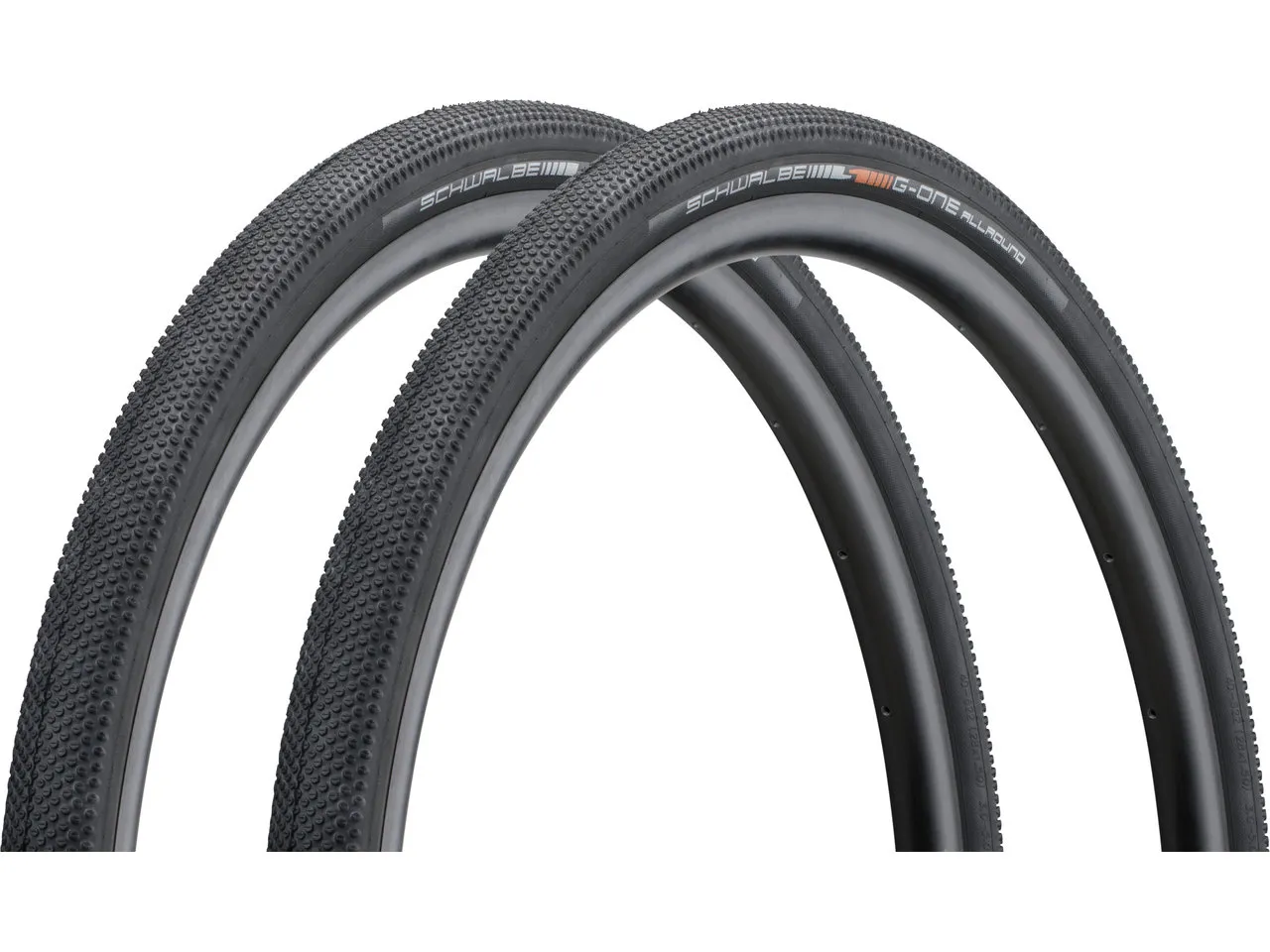 Schwalbe G-One Allround Evolution ADDIX Super Ground 28" Faltreifen 2er-Set, Schwarz, 45-622 (700 x 45C) Schwalbe G-One Allround Evolution ADDIX Super Ground 28" Faltreifen 2er-Set, Schwarz, 45-622 (700 x 45C)