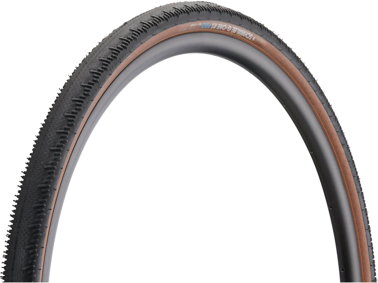 Schwalbe G-ONE RS Pro Evolution ADDIX Race TLR 28" Faltreifen, Braun/schwarz Schwalbe G-ONE RS Pro Evolution ADDIX Race TLR 28" Faltreifen, Braun/schwarz