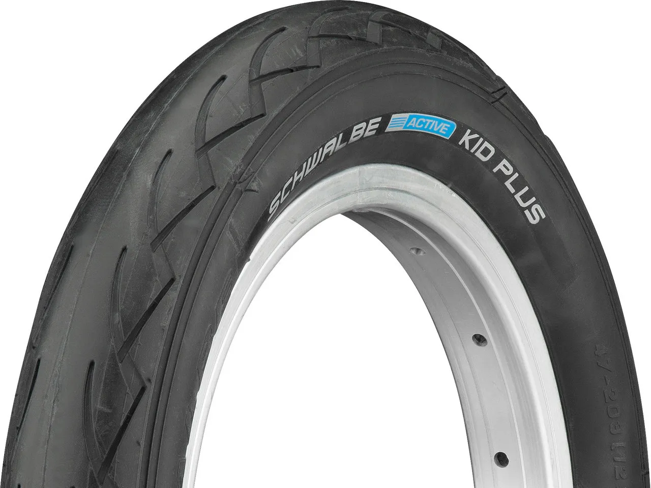 Schwalbe Kid Plus 12" Drahtreifen, Schwarz, 12 x 1.75 (47-203) Schwalbe Kid Plus 12" Drahtreifen, Schwarz, 12 x 1.75 (47-203)