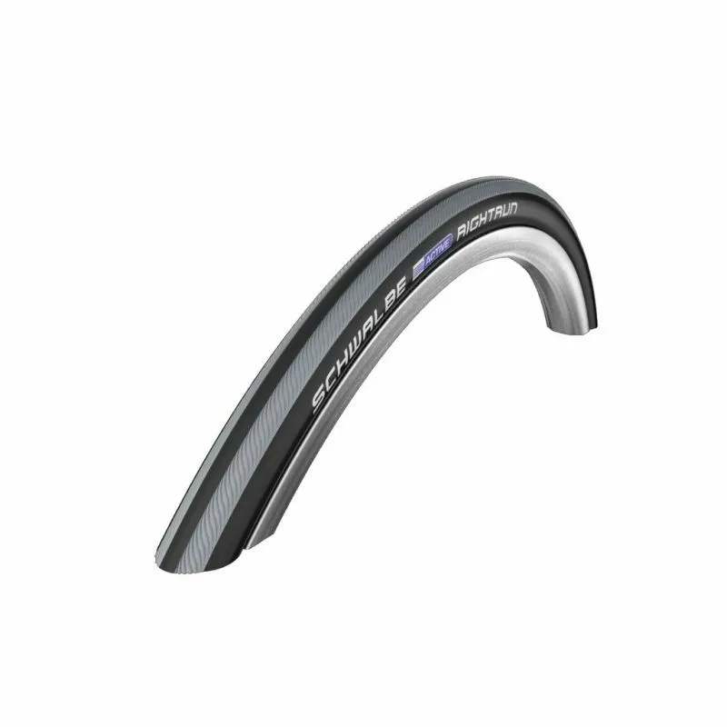 Schwalbe Reifen Rightrun K-Guard Hs387 Liteskin Activeline Black´N´Roll Rig, Lignes Unisex, schwarz, 24 x 1.00