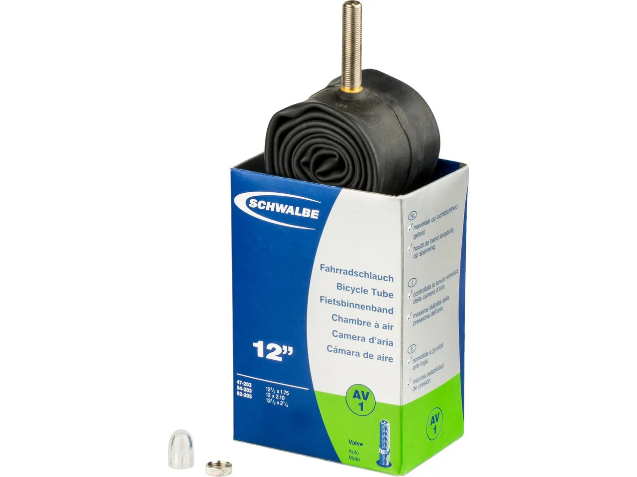 Schwalbe Schlauch 1 für 12" Schwalbe Schlauch 1 für 12"