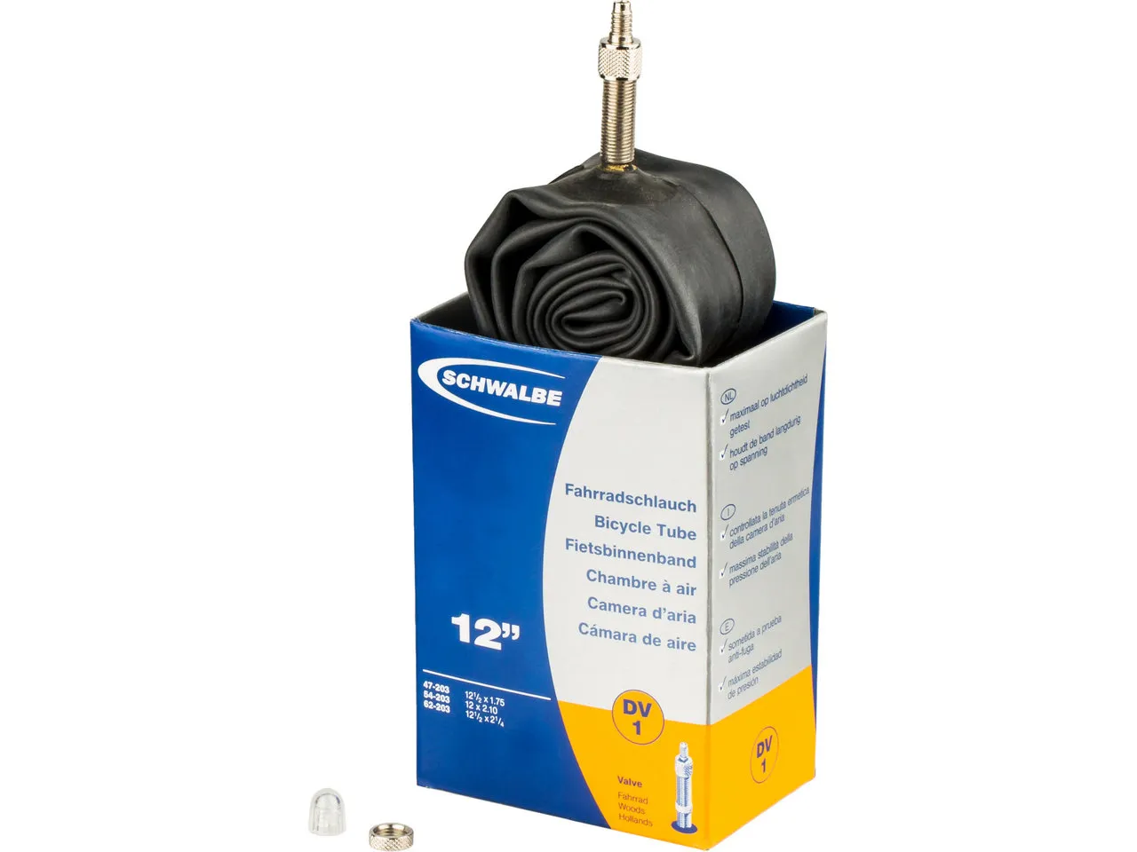 Schwalbe Schlauch 1 für 12" Schwalbe Schlauch 1 für 12"