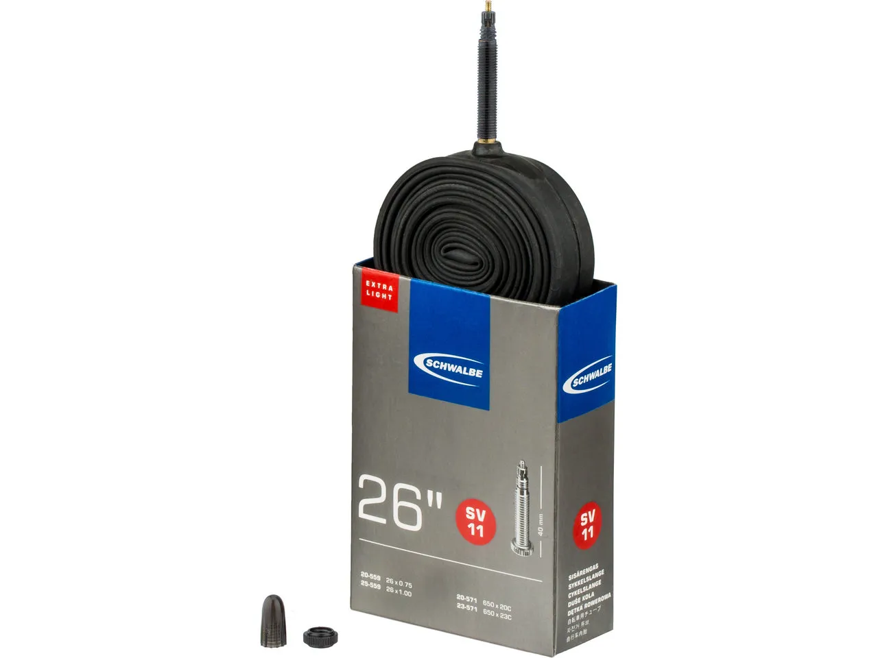 Schwalbe Schlauch 11 Extralight für 26" Schwalbe Schlauch 11 Extralight für 26"