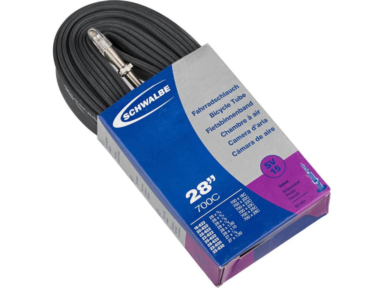 Schwalbe Schlauch 15 für 28" Schwalbe Schlauch 15 für 28"