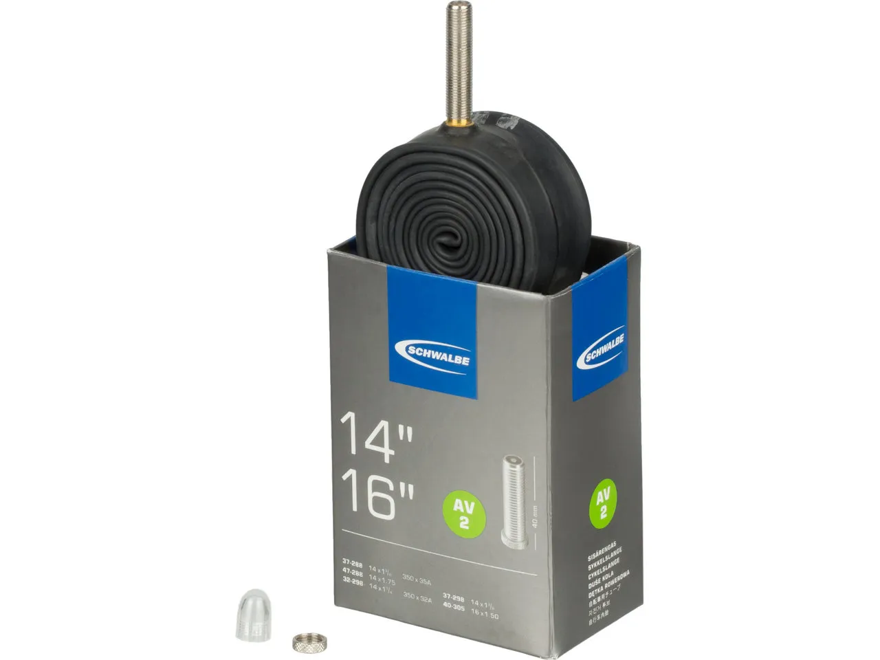 Schwalbe Schlauch 2 für 14" Schwalbe Schlauch 2 für 14"