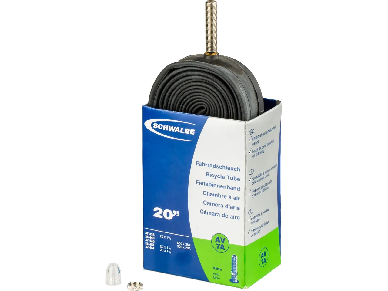Schwalbe Schlauch 7A für 20" Schwalbe Schlauch 7A für 20"