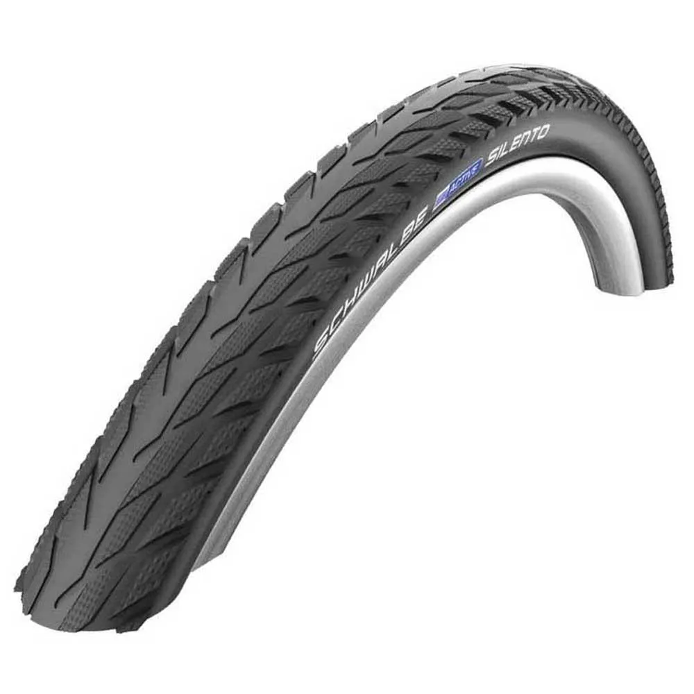 Schwalbe Silento Hs 421 28´´ X 47 Steifer Urbanreifen, Black reflex, 28" x 47 Schwalbe Silento Hs 421 28´´ X 47 Steifer Urbanreifen, Black reflex, 28" x 47