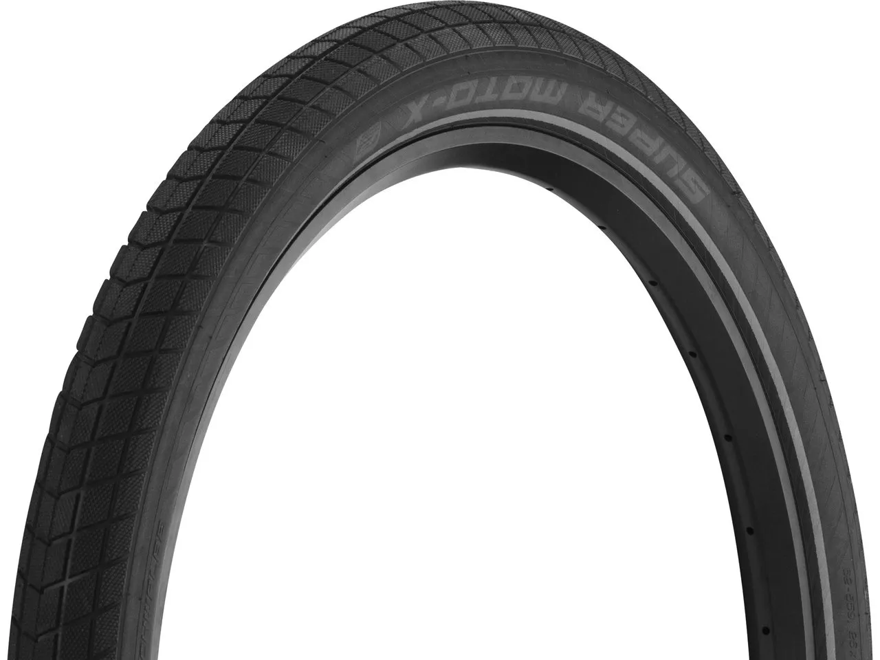 Schwalbe Super Moto-X GreenGuard 26" Drahtreifen, Schwarz-reflex, 26 x 2.4 (62-559) Schwalbe Super Moto-X GreenGuard 26" Drahtreifen, Schwarz-reflex, 26 x 2.4 (62-559)