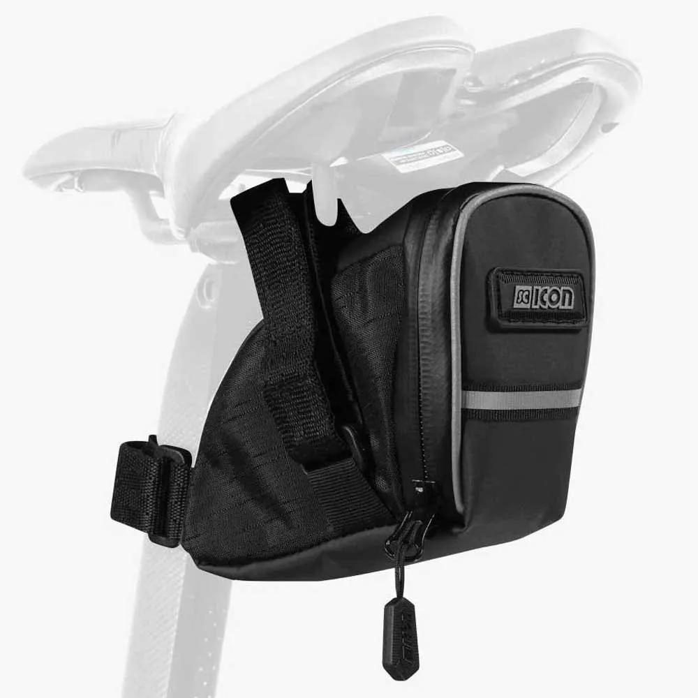 Scicon 098 Medium 0.9l Werkzeug-satteltasche, Black, One Size Scicon 098 Medium 0.9l Werkzeug-satteltasche, Black, One Size