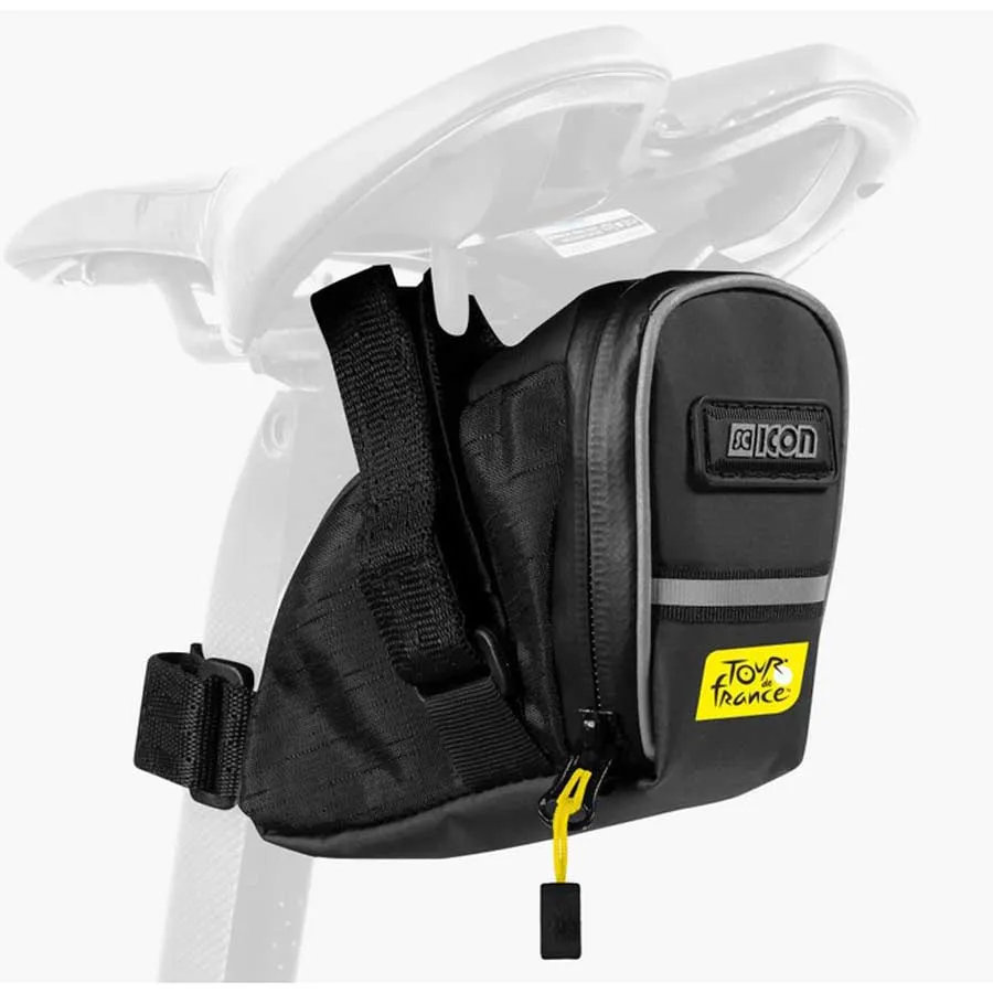 Scicon 098 Tour De France Werkzeug-satteltasche 0.9l, Black / yellow, One Size Scicon 098 Tour De France Werkzeug-satteltasche 0.9l, Black / yellow, One Size