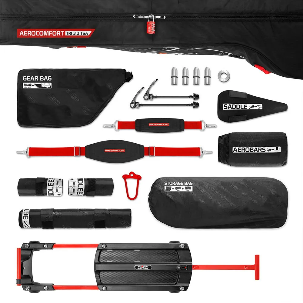 Scicon Aero Confort 3.0 Tsa Triathlon Fahrrad Reisetasche, One size Scicon Aero Confort 3.0 Tsa Triathlon Fahrrad Reisetasche, One size