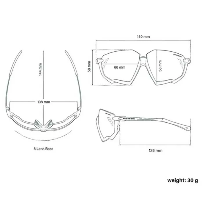 Scicon Aerojet Titanium Ersatzlinsen