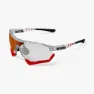 Scicon AEROTECH XL FROZEN Matt Sunglasses, Photochromic red lens