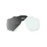 Photochromic silver mirror lens