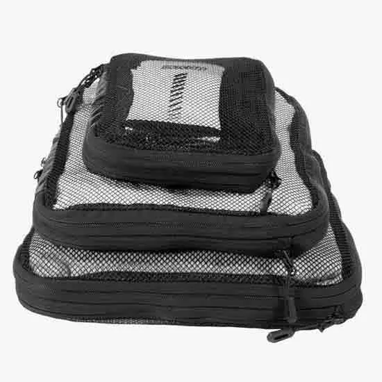 Scicon Compression Packing Cubes Rahmentasche, Black, One Size