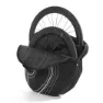 Scicon Double Padded Radtasche, Black / white, 28"- 700