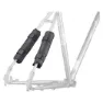Scicon Fahrradrahmen Vorderradgabel/sitzstreben Schutzpolster Set, Black, One Size
